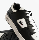 Lacoste COURT CAGE Mens Court Trainers Trainers Black/White