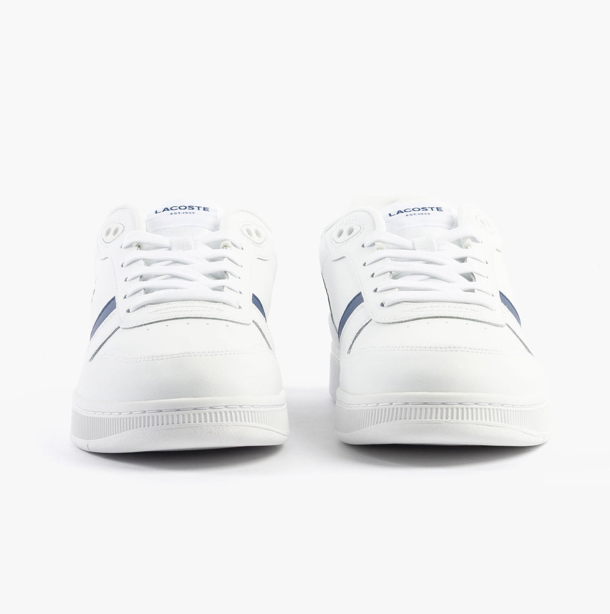 Lacoste T-CLIP SET Mens Trainers White/Navy