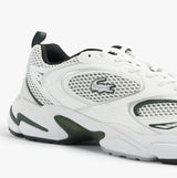 Lacoste STORM 96 2K Mens Trainers White/Dark Green