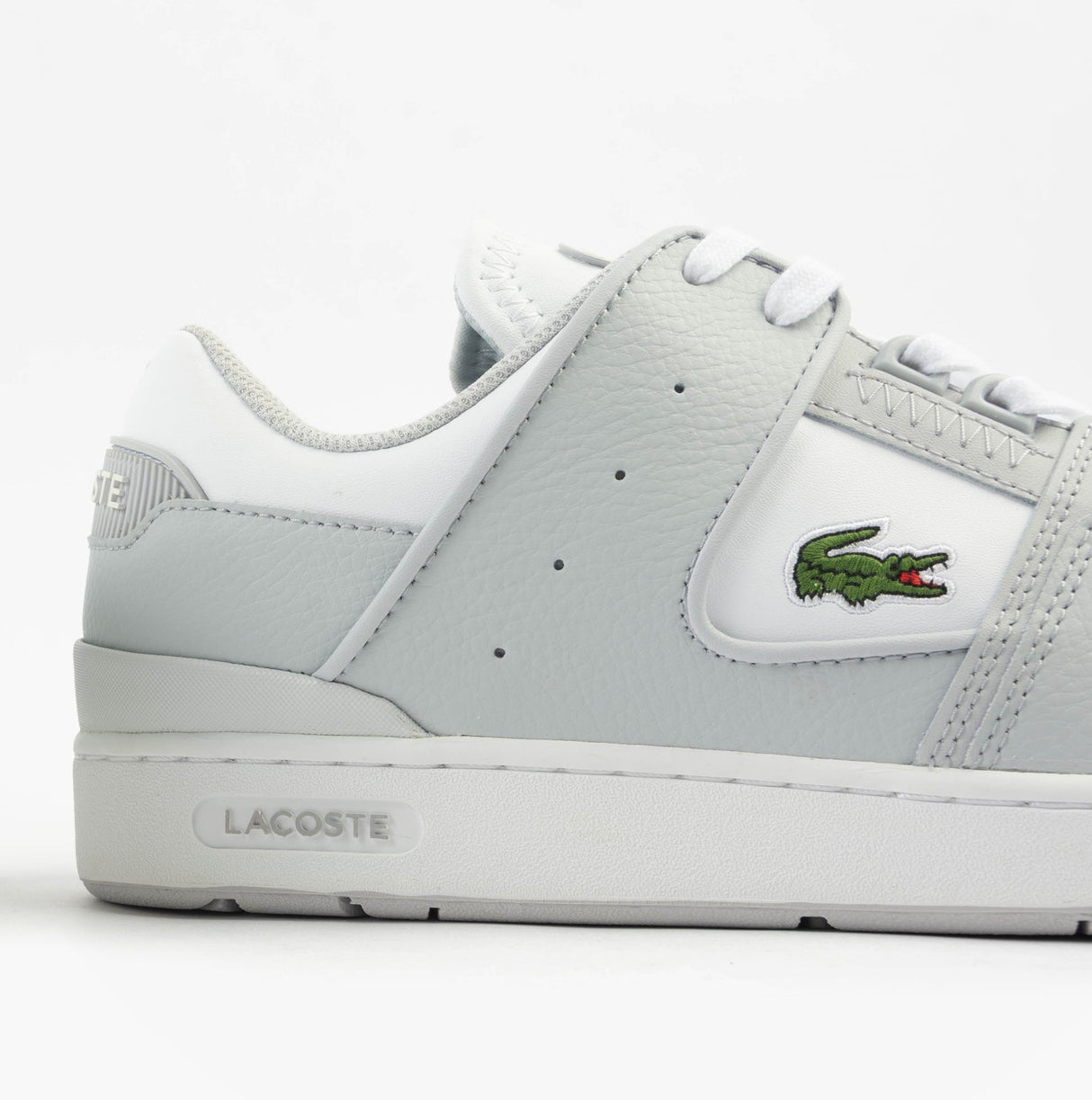 Lacoste COURT CAGE Mens Trainers Light Grey/White
