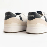 Lacoste T-CLIP SET Mens Court Trainers Trainers White/Navy