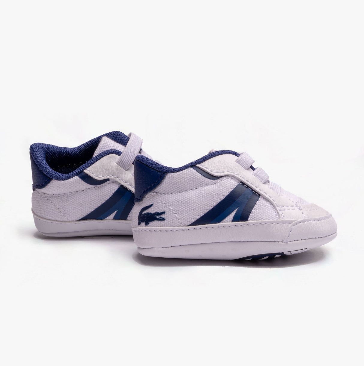 Lacoste L004 CRIB Unisex Kids Casual White/Blue