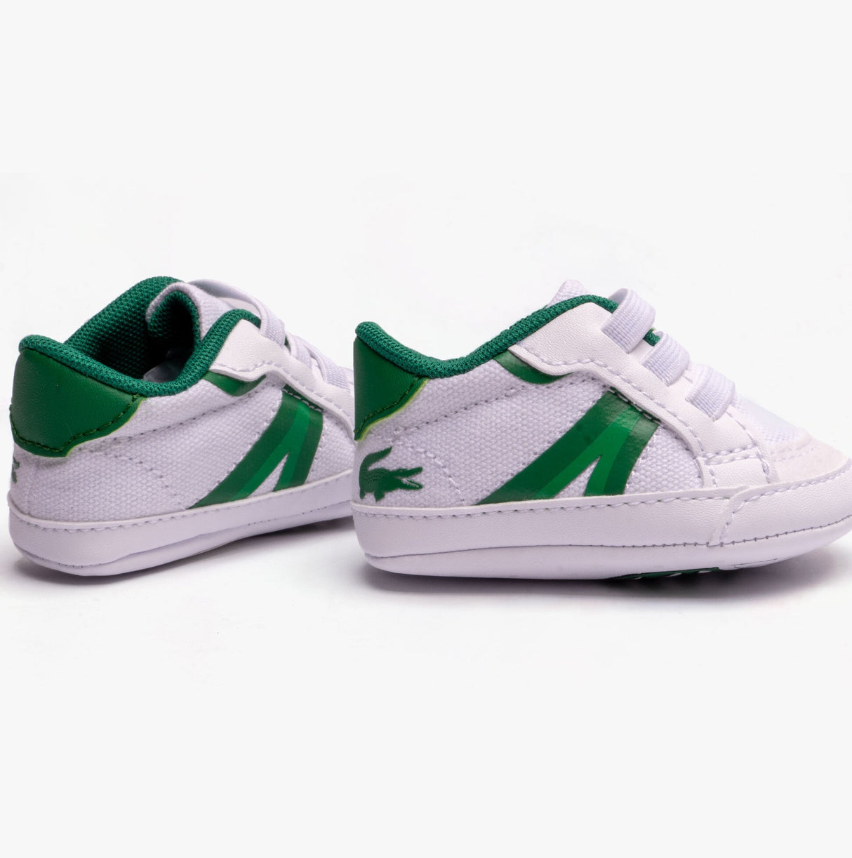 Lacoste L004 CRIB Unisex Kids Casual White/Green