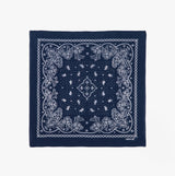 Levi's PAISLEY BANDANA Mens Scarf Navy Blue