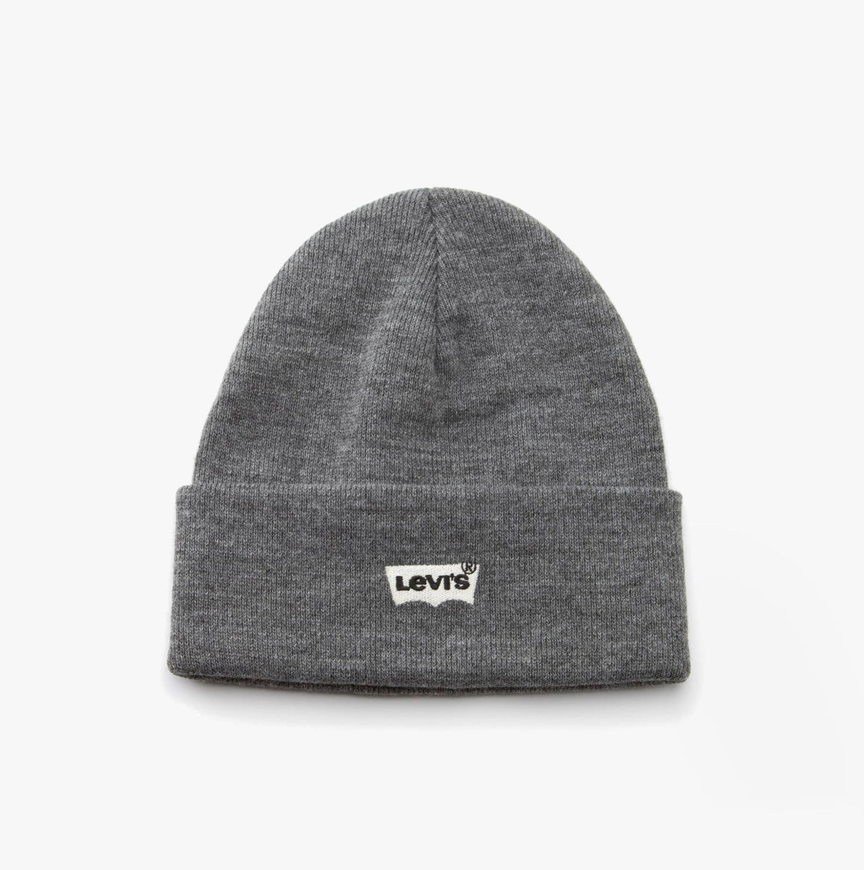 Levi's BATWING EMBROIDERED SLOUCHY BEANIE Mens Regular Grey