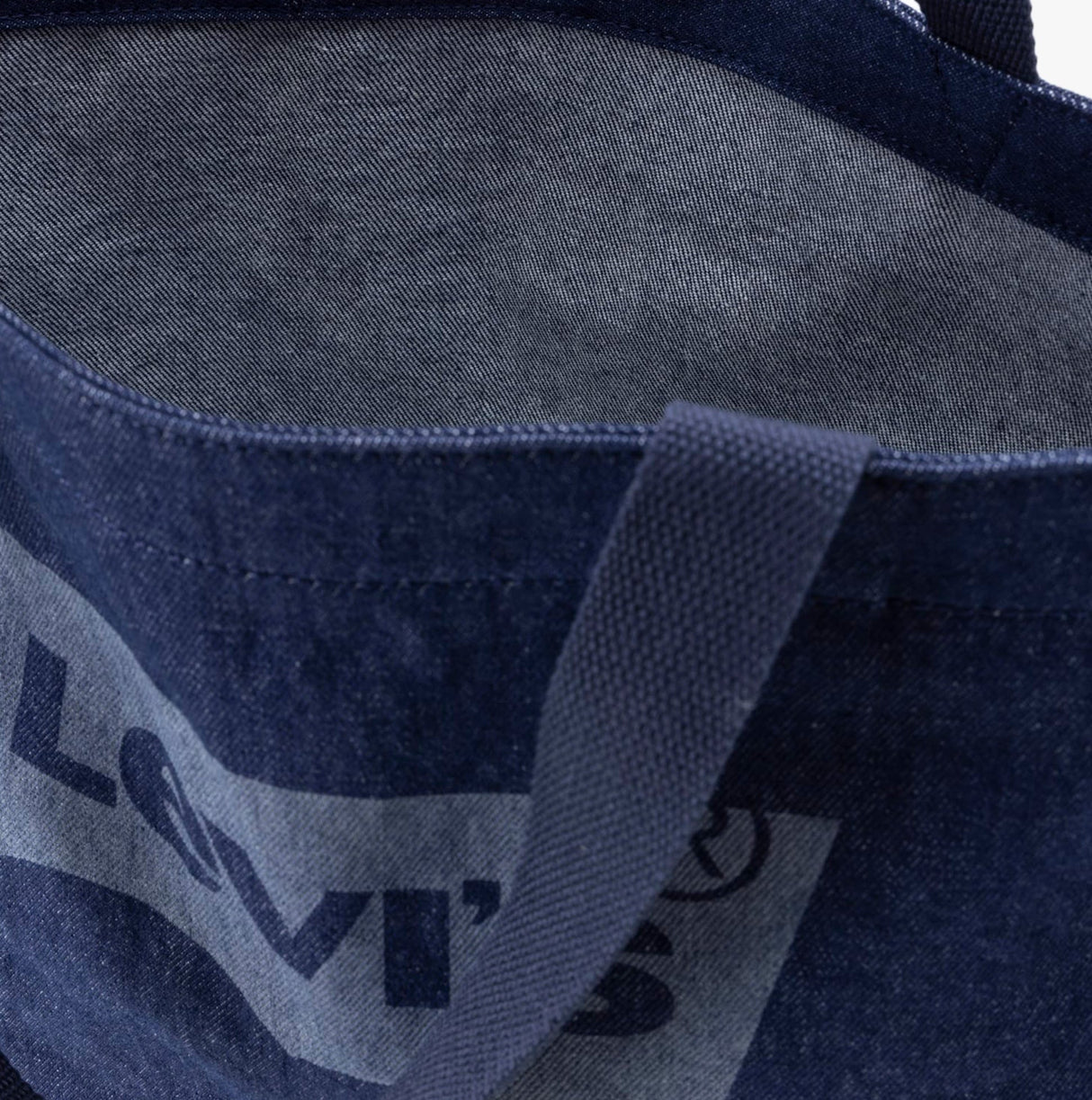 Levi's BATWING TOTE Womens Tote Bag Jeans Blue