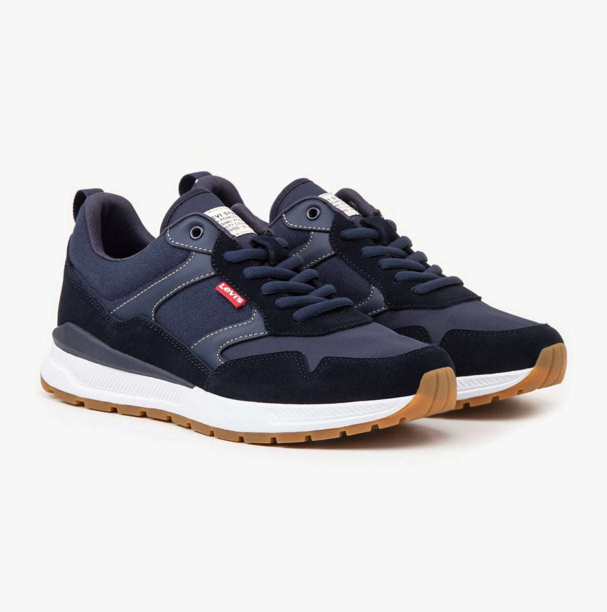 Levi's OATS REFRESH Mens Trainers Navy Blue