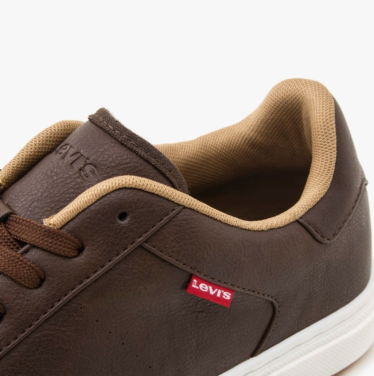 Levi's PIPER Mens Trainers Dark Brown