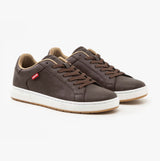 Levi's PIPER Mens Trainers Dark Brown