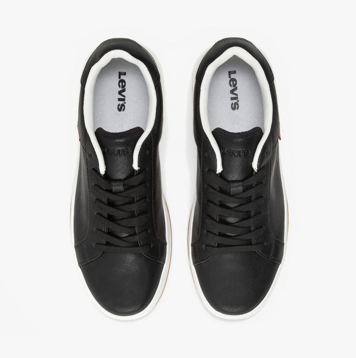 Levi's PIPER Mens Trainers Full Black