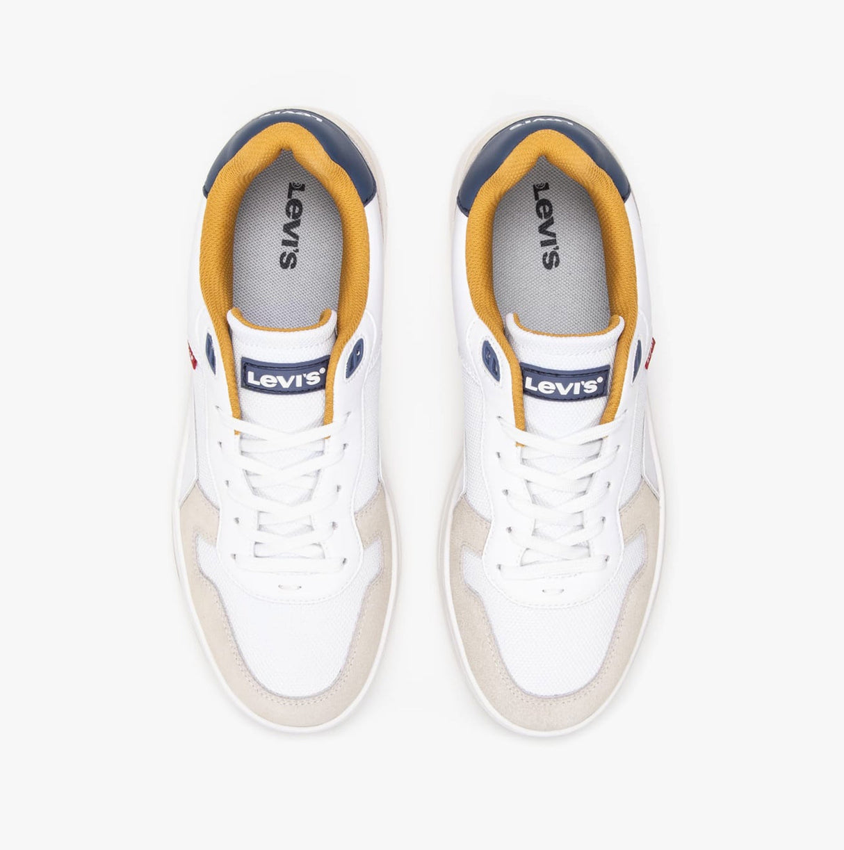 Levi's GLIDE Mens Trainers Regular White