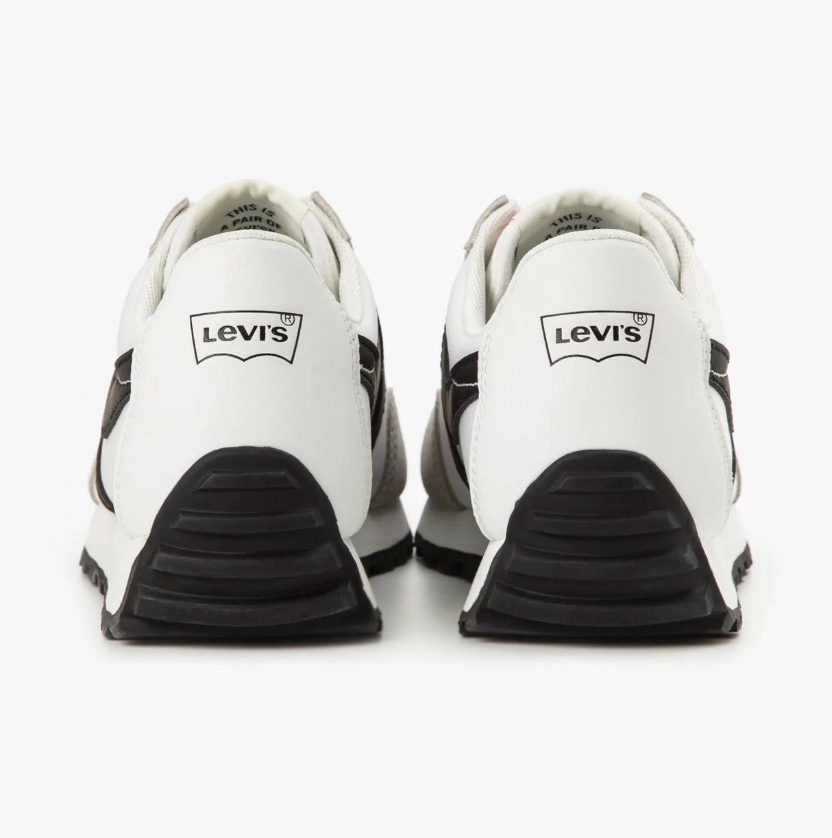 Levi's STRYDER RED TAB Mens Trainers Regular White