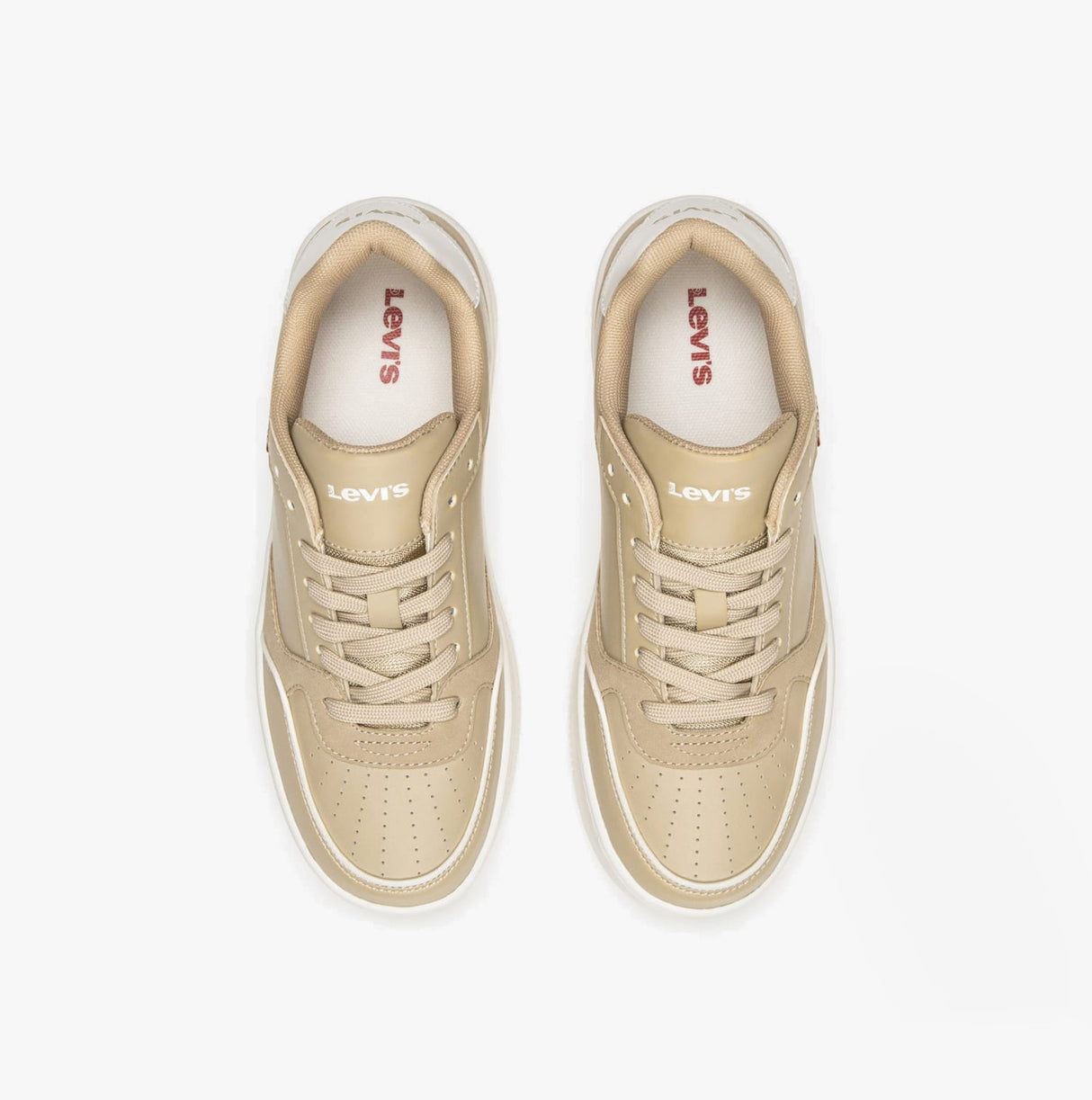 Levi's PAIGE Womens Trainers Beige