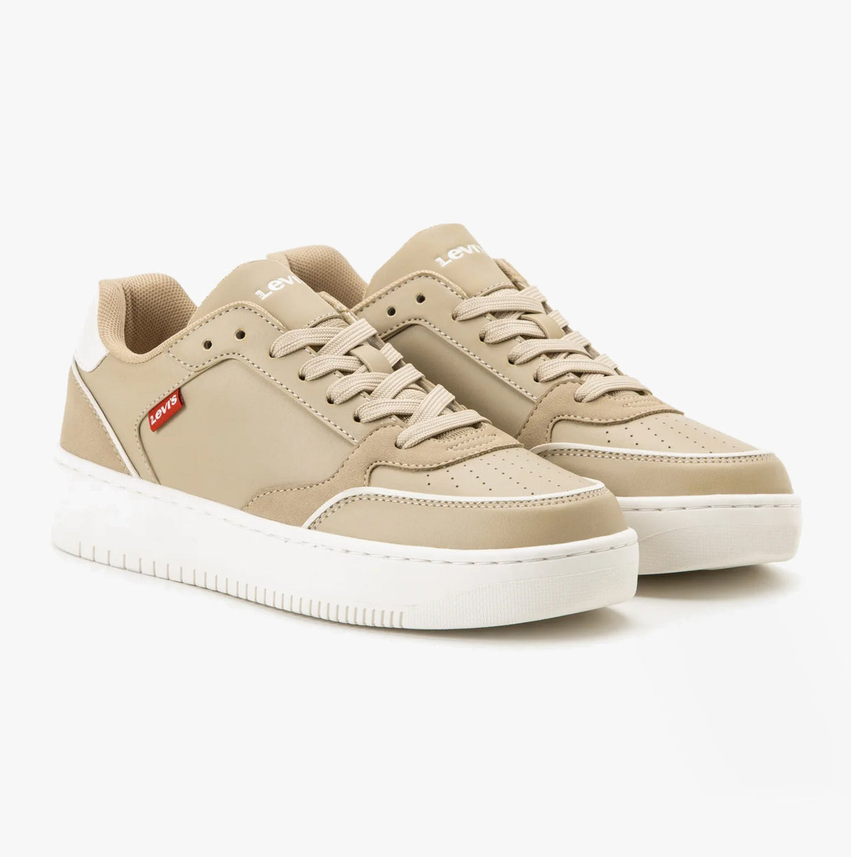 Levi's PAIGE Womens Trainers Beige