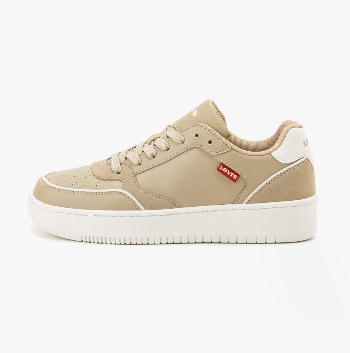 Levi's PAIGE Womens Trainers Beige