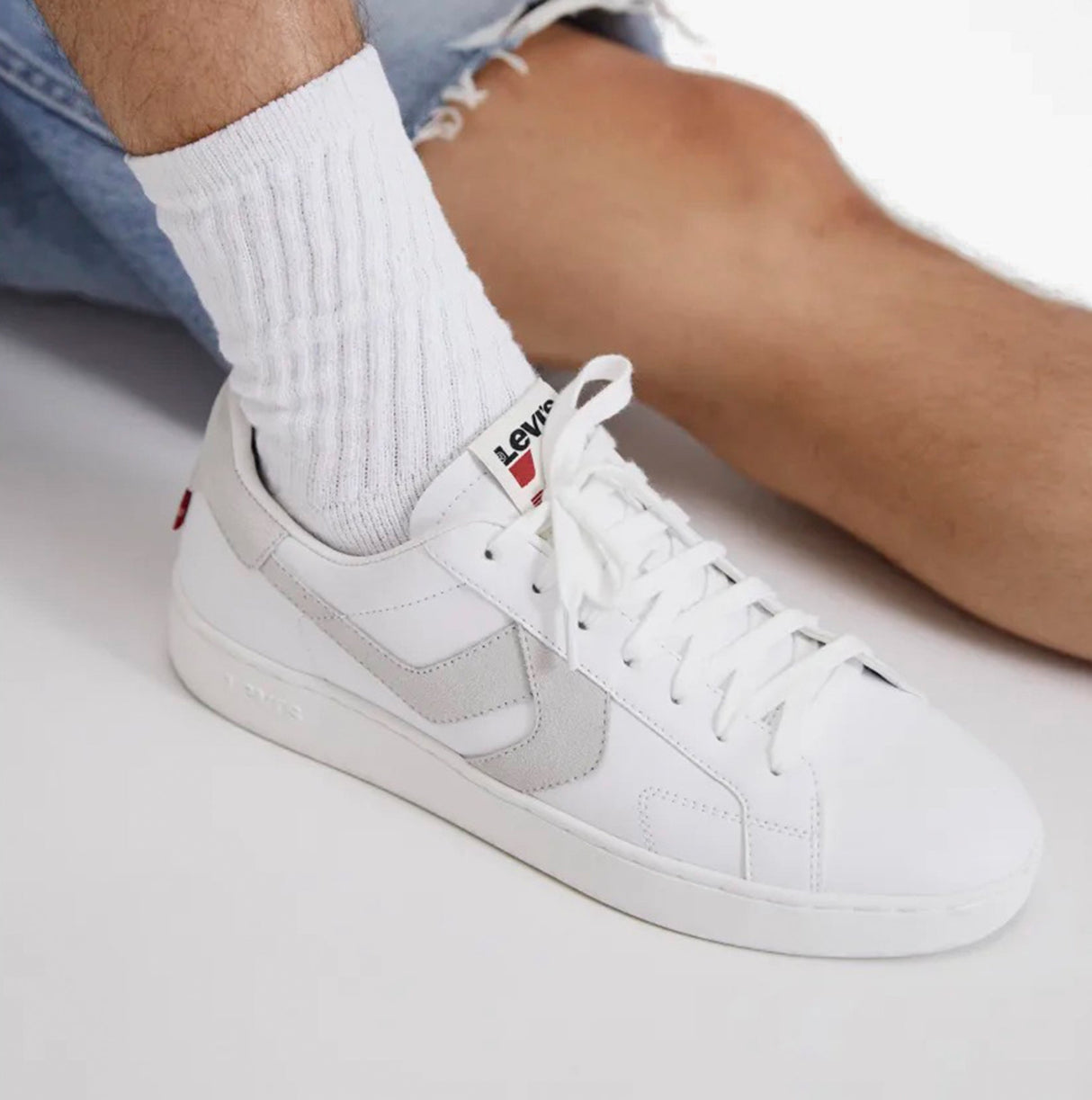 Levi's SWIFT Mens Trainers Regular White