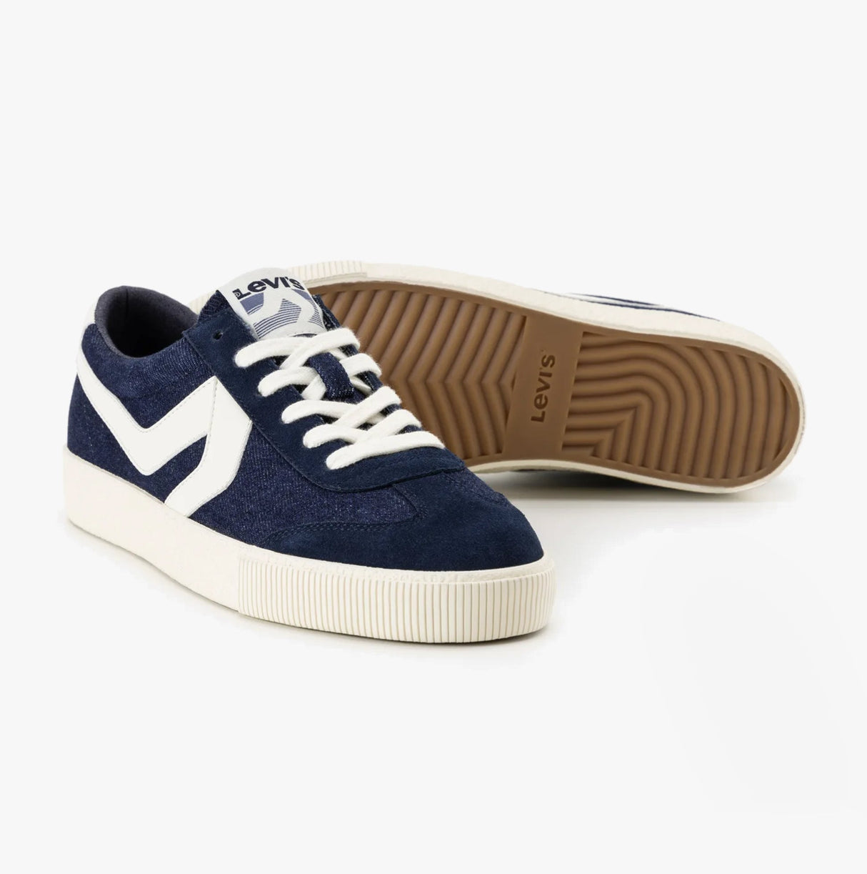 Levi's SNEAK Mens Trainers Navy Blue