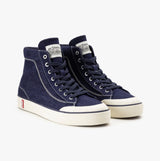Levi's LS2 MID Mens Trainers Navy Blue