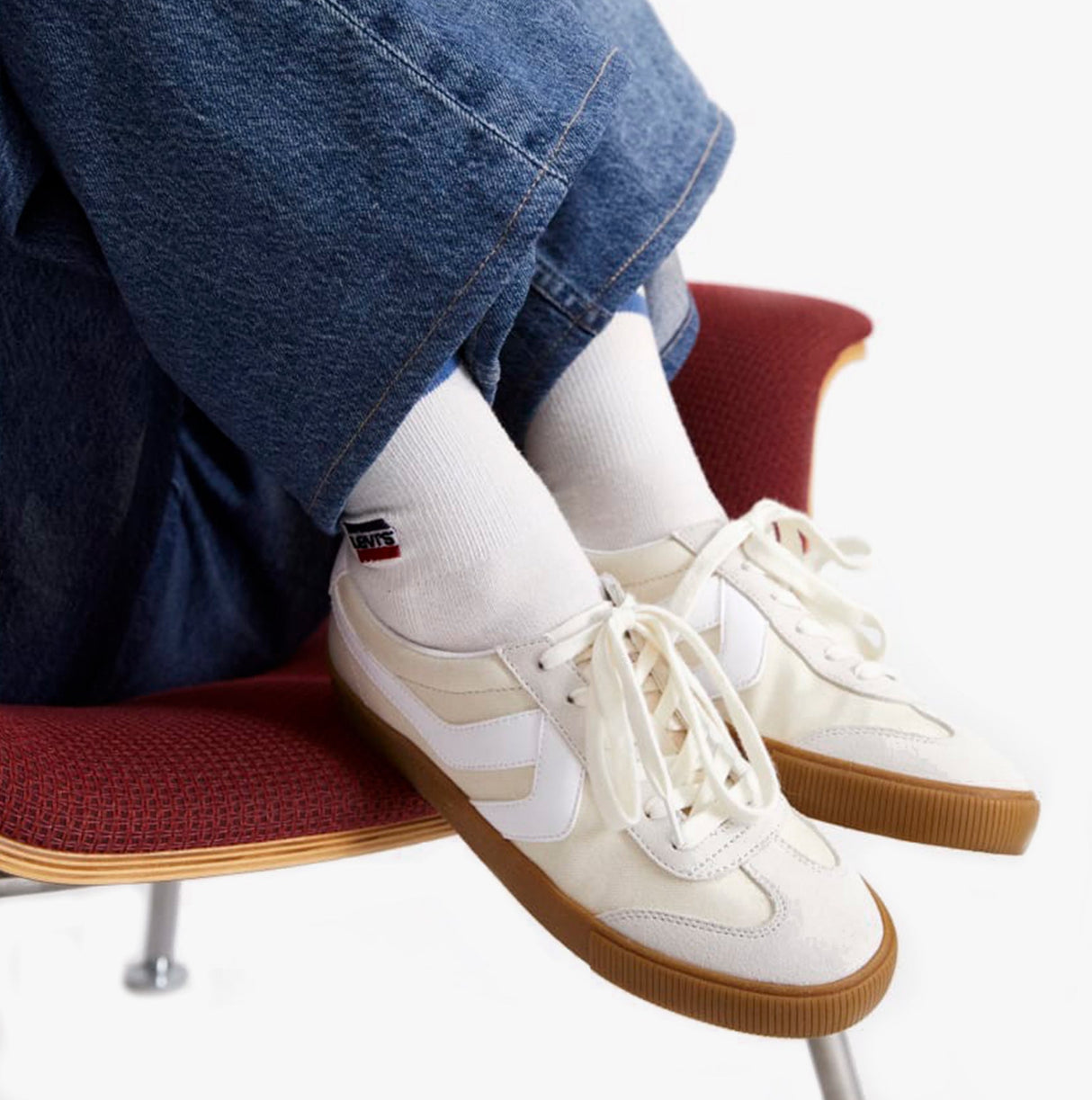 Levi's SNEAK S Womens Trainers Fog