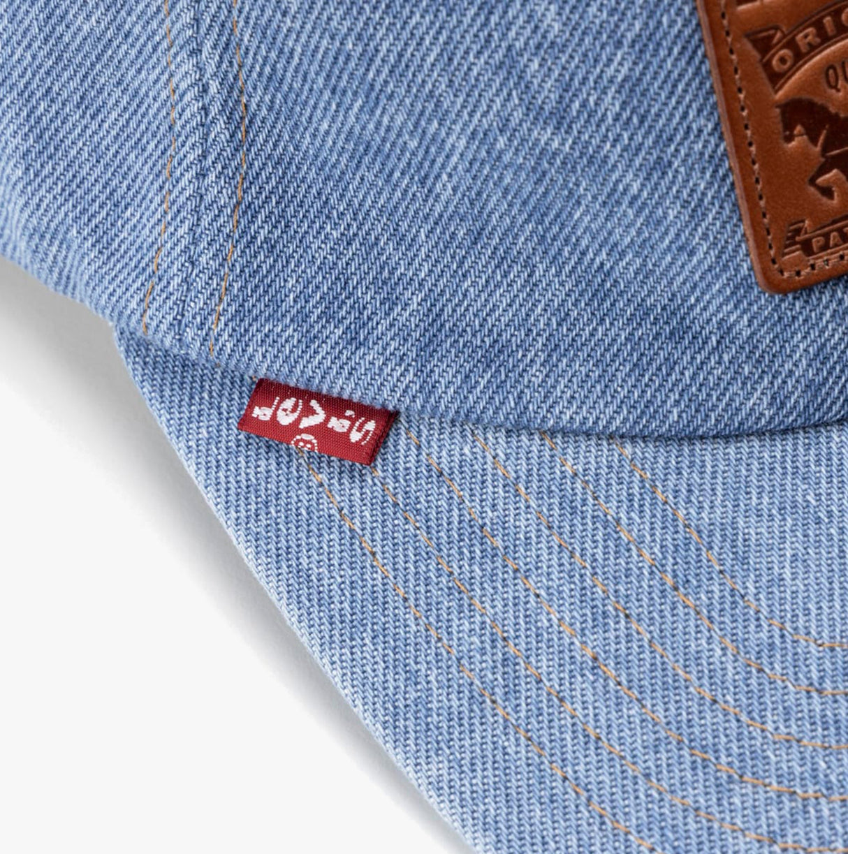 Levi's RELAXED DAD HERITAGE Mens Cap Light Blue