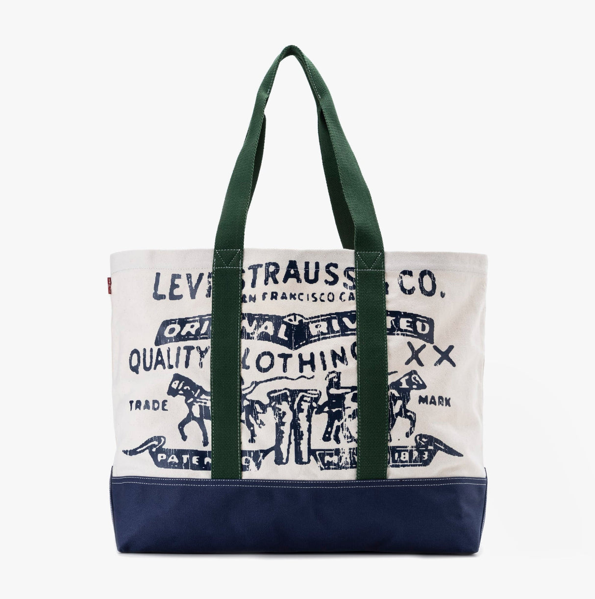 Levi's TWO HORSE TOTE-ALL Womens Tote Bag Ecru