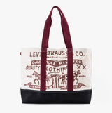 Levi's TWO HORSE TOTE-ALL Womens Tote Bag Brilliant Red