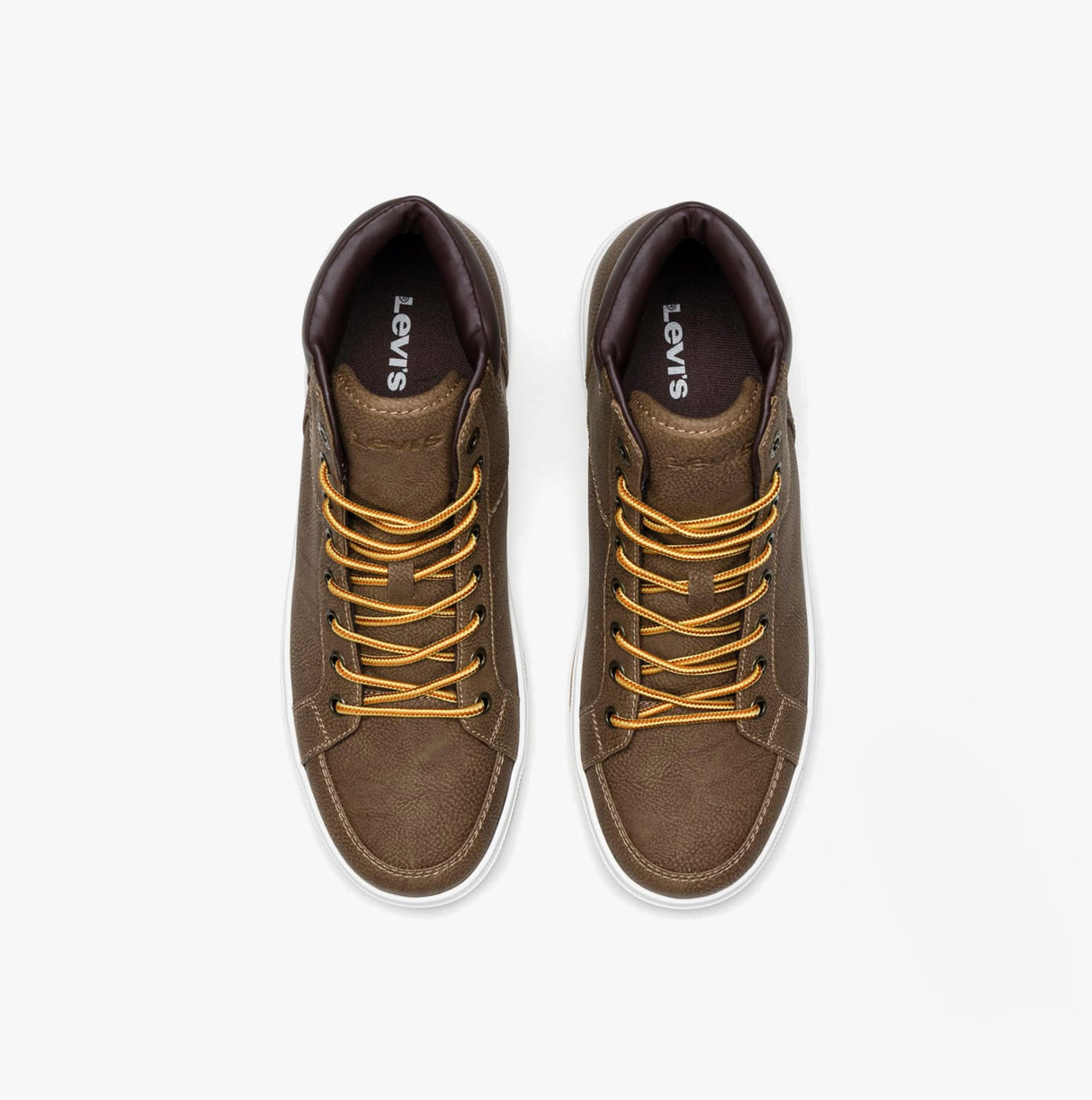 Levi's PIPER MID Mens Trainers Medium Brown