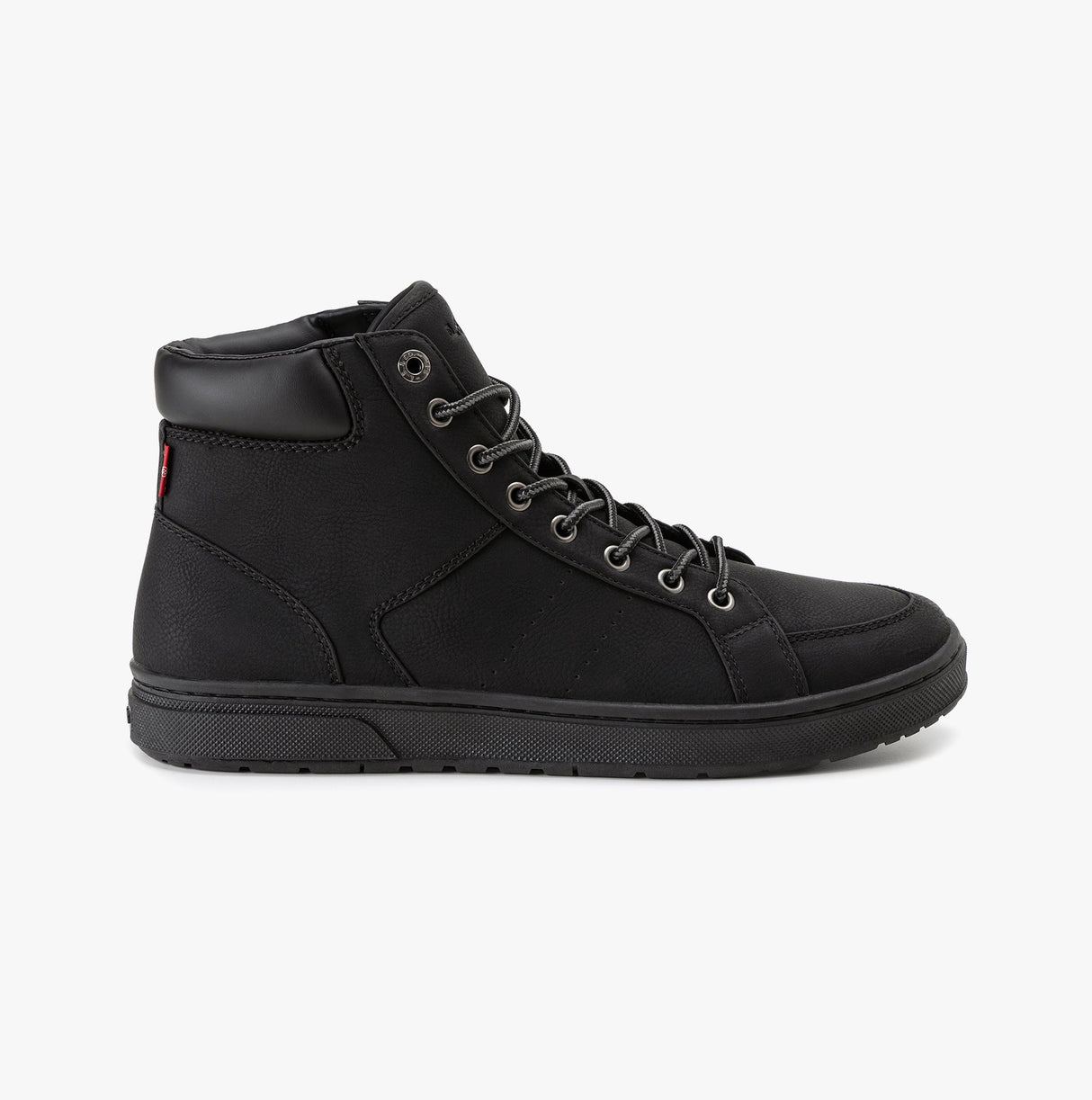 Levi's PIPER MID Mens Trainers Full Black