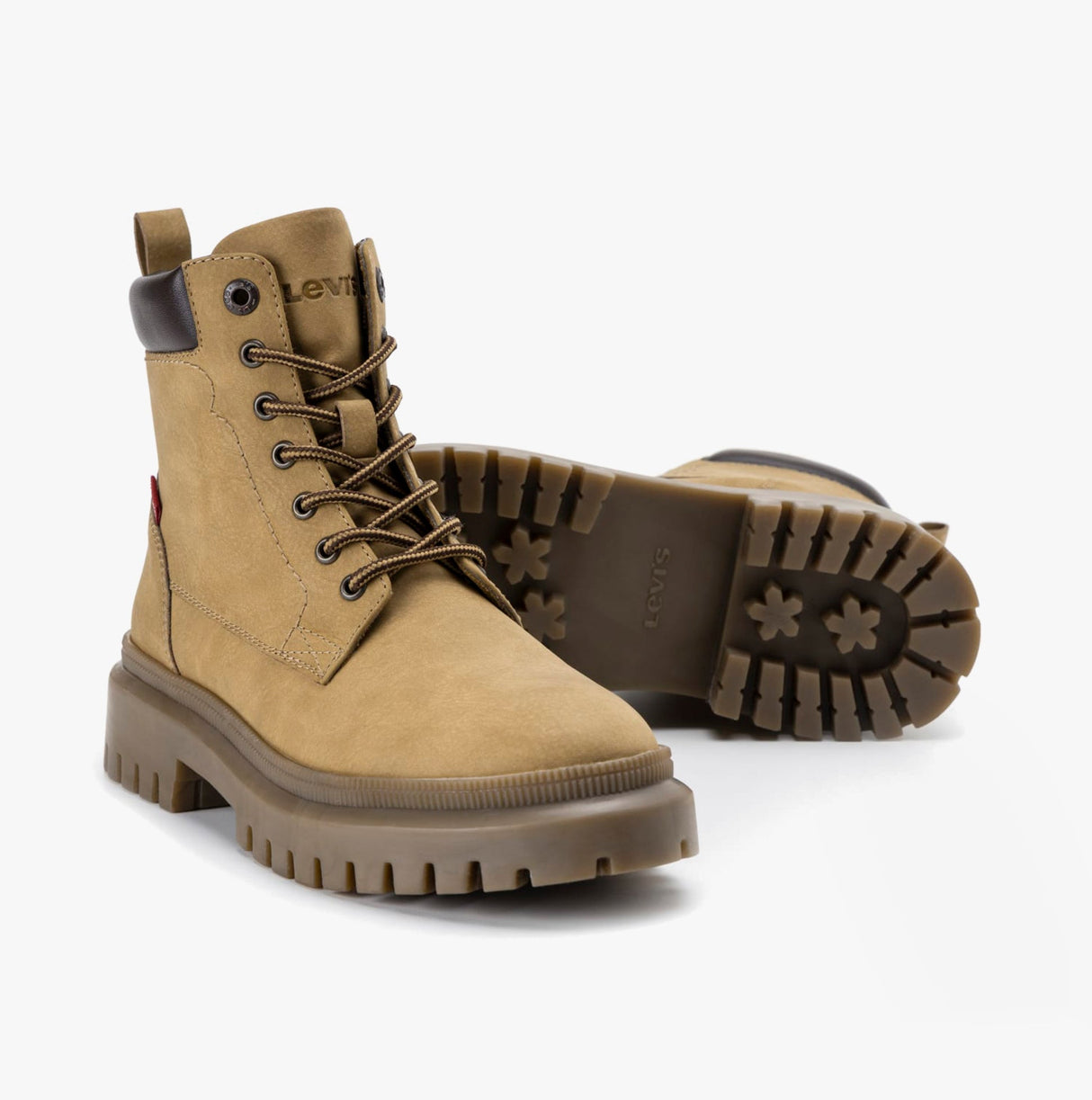 Levi's LENNOX Womens Boots Medium Yellow