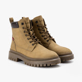 Levi's LENNOX Womens Boots Medium Yellow