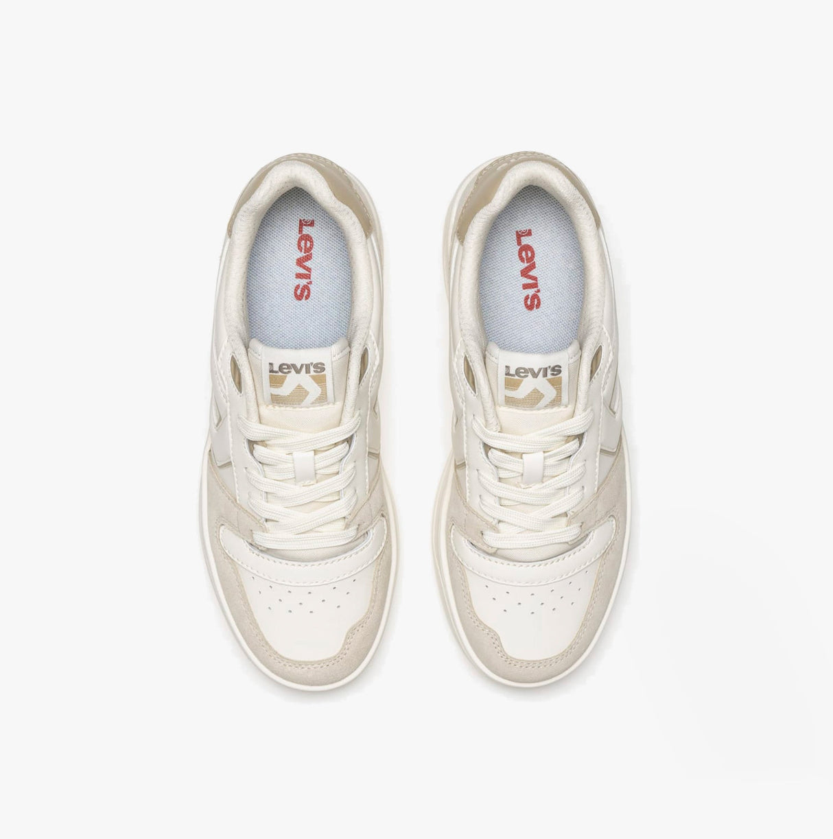 Levi's GLIDE L Womens Trainers Ecru