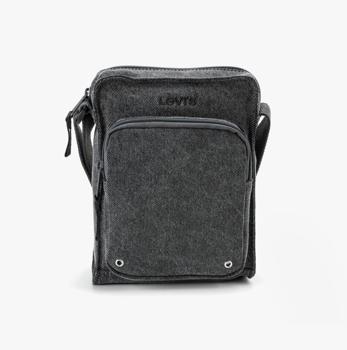 Levi's SMALL NS ZIP CROSSBODY Mens Bag Dark Grey