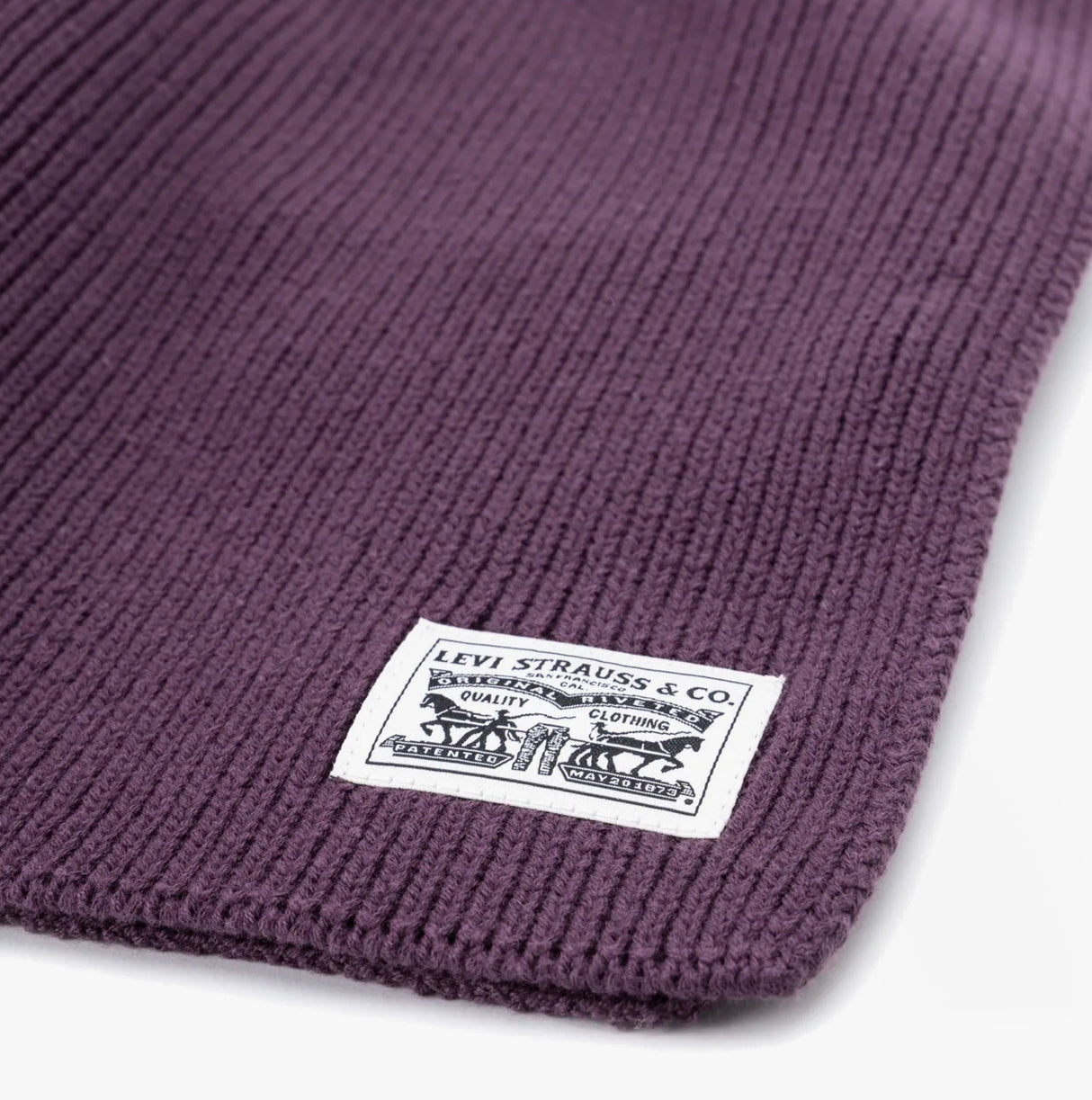 Levi's BACKPATCH SCARF Womens Dark Purple