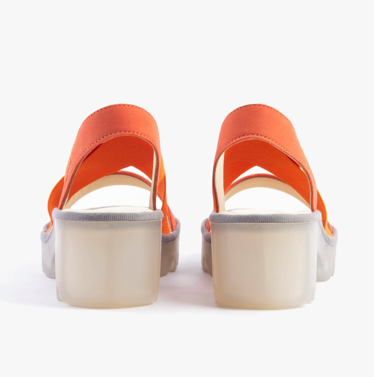 Fly London TAJI502FLY Womens Sandals Poppy Orange