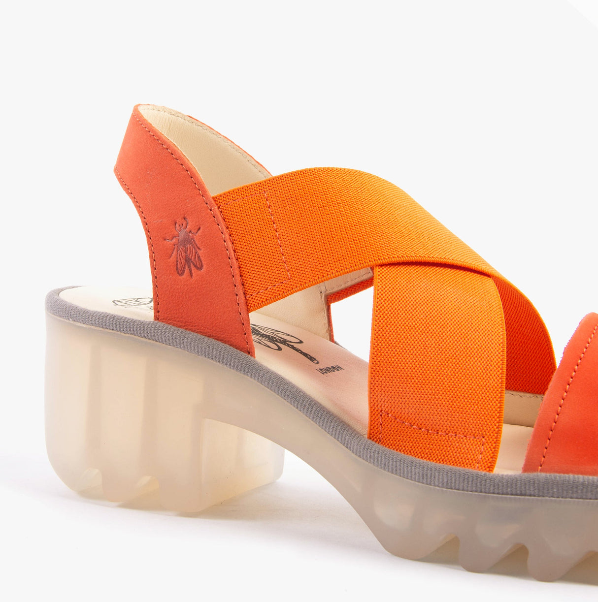 Fly London TAJI502FLY Womens Sandals Poppy Orange