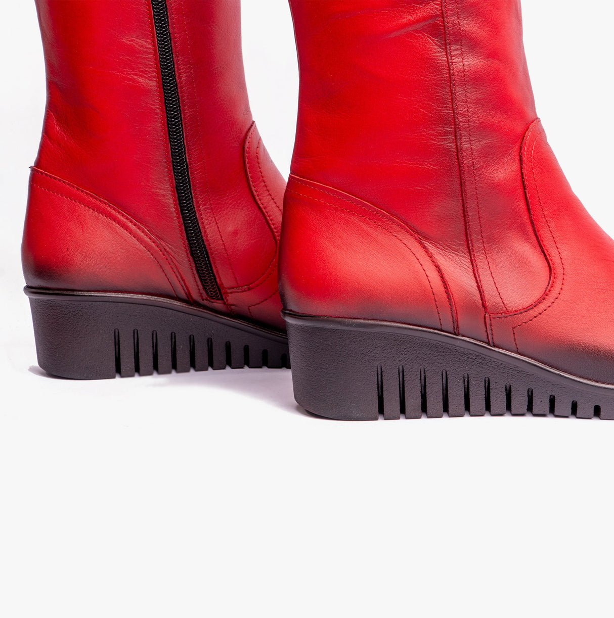 Lotus FITZGERALD Womens Tall Boots Red