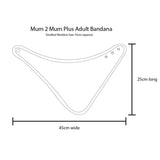Mum 2 Mum PLUS Adult Disability Bib - 15 Colours