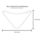 Mum 2 Mum PLUS Youth Disability Bib ages 5-15 years - 14 Colours