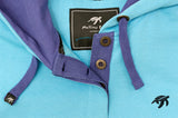 Ladies Boatyard Button Up Hoodie - Breeze