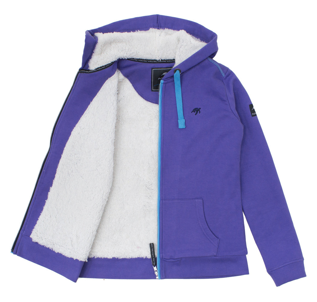 Ladies Boatyard Full Zip Hoodie - Indigo Haze