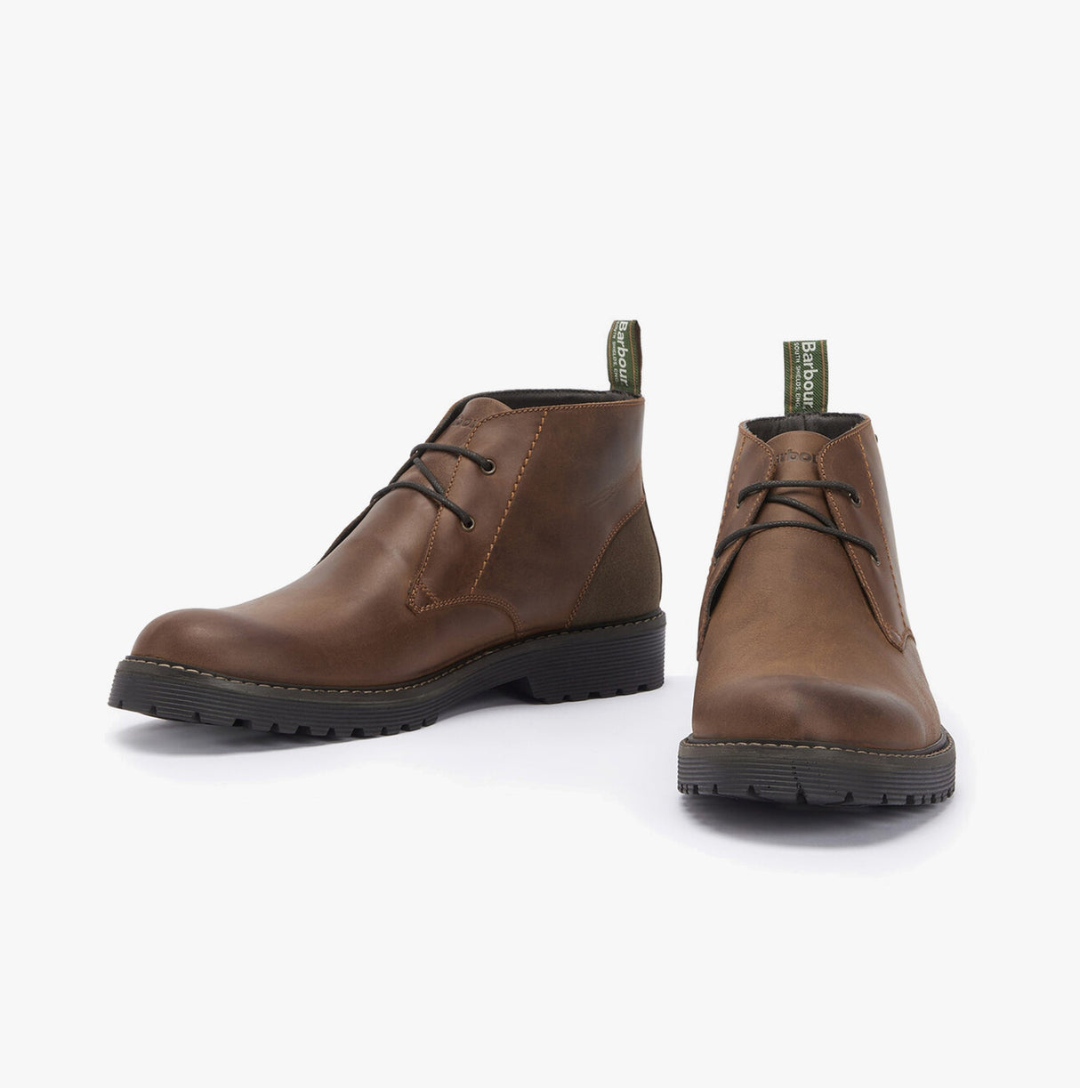 Barbour MAXWELL Mens Chukka Boots Teak
