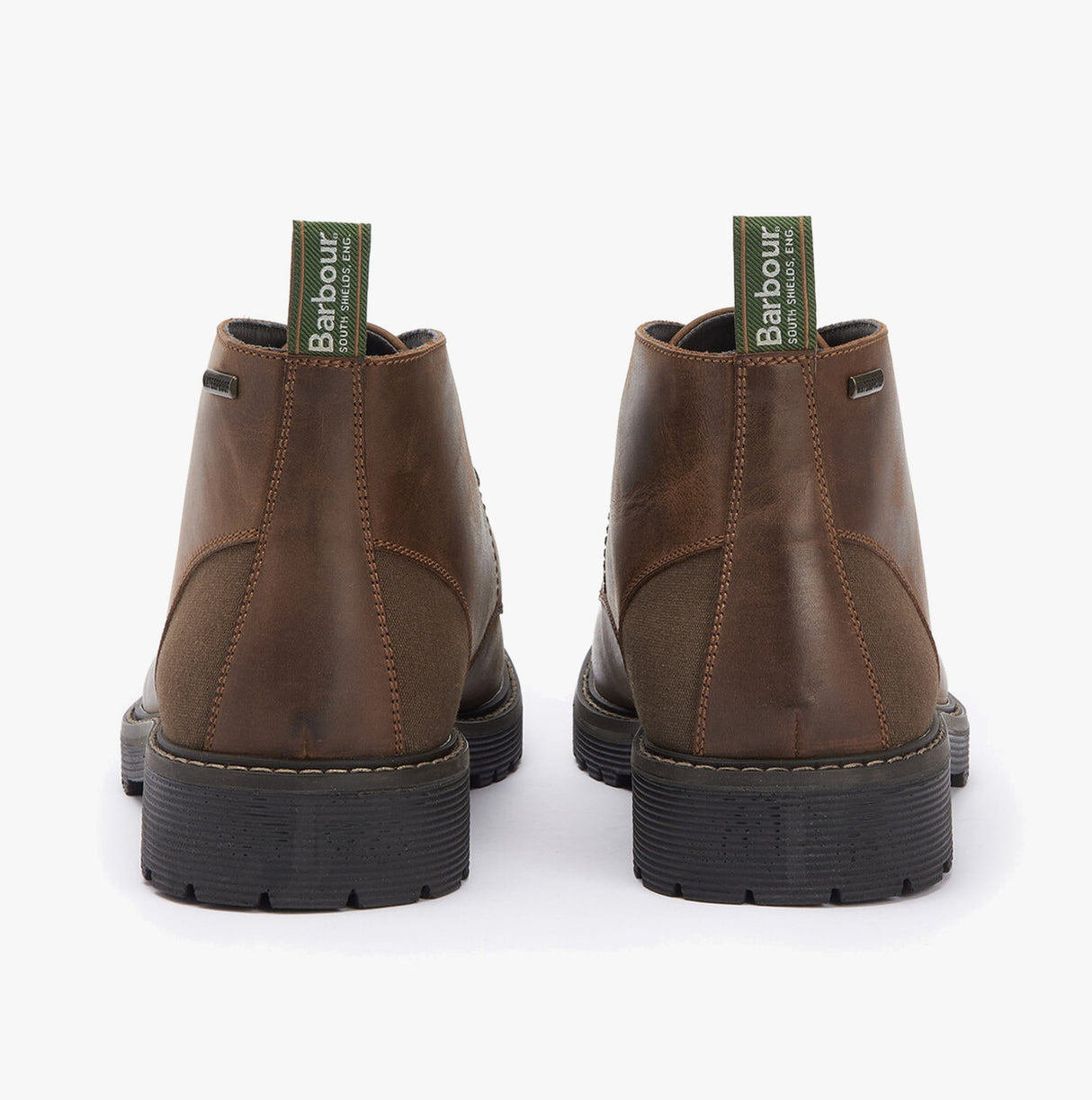 Barbour MAXWELL Mens Chukka Boots Teak