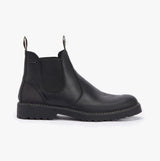 Barbour PATTON Mens Chelsea Boots Black