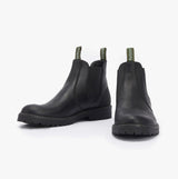 Barbour PATTON Mens Chelsea Boots Black