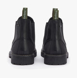 Barbour PATTON Mens Chelsea Boots Black