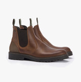 Barbour PATTON Mens Chelsea Boots Teak