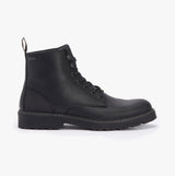 Barbour HARVEY Mens Derby Boots Black