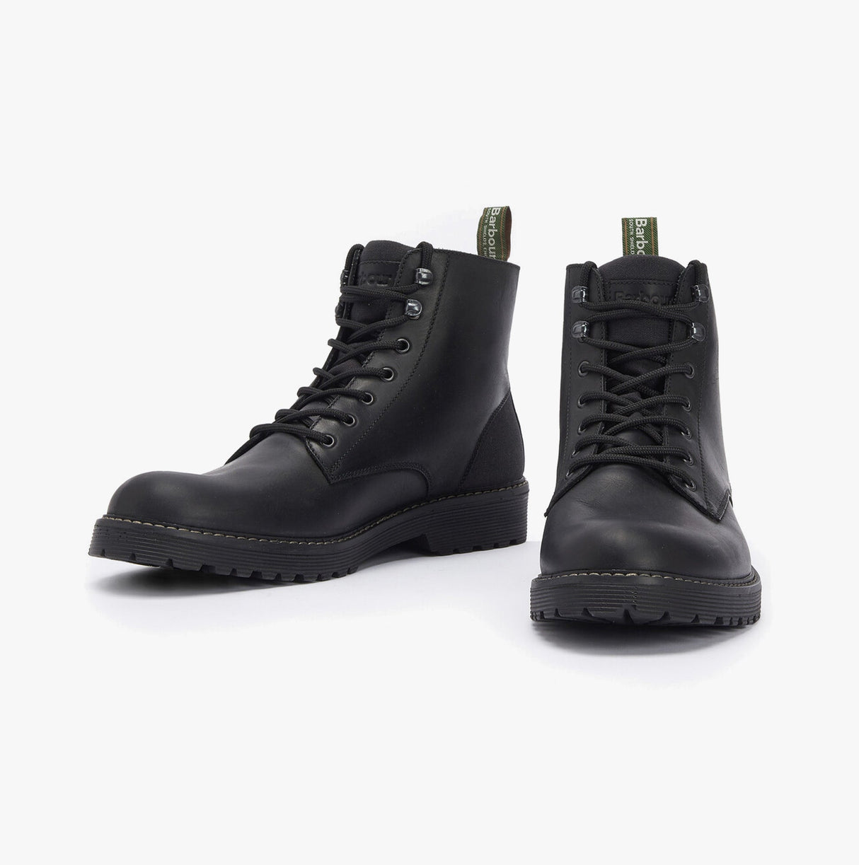Barbour HARVEY Mens Derby Boots Black