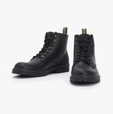 Barbour HARVEY Mens Derby Boots Black