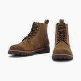 Barbour FOGGY Mens Derby Boots Cognac